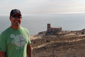 Lighthouse in Cabo, where they filmed Troy