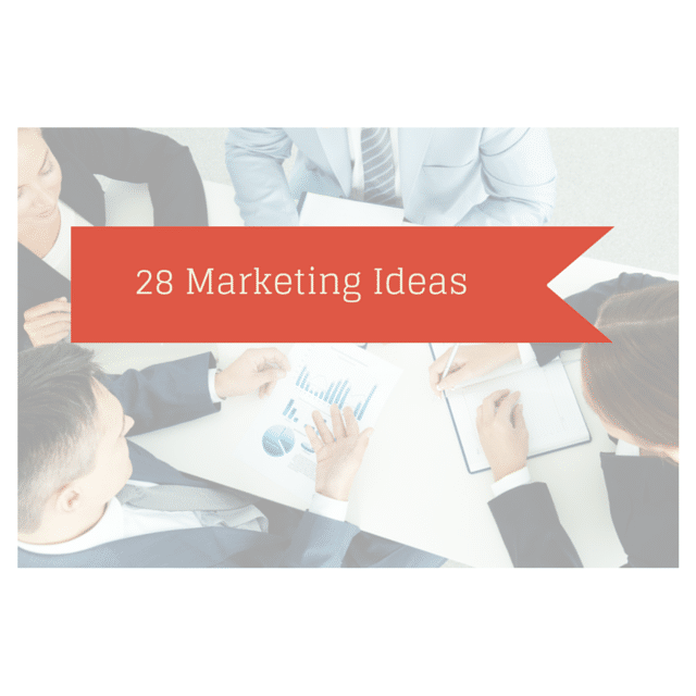 28 MLM Marketing Ideas