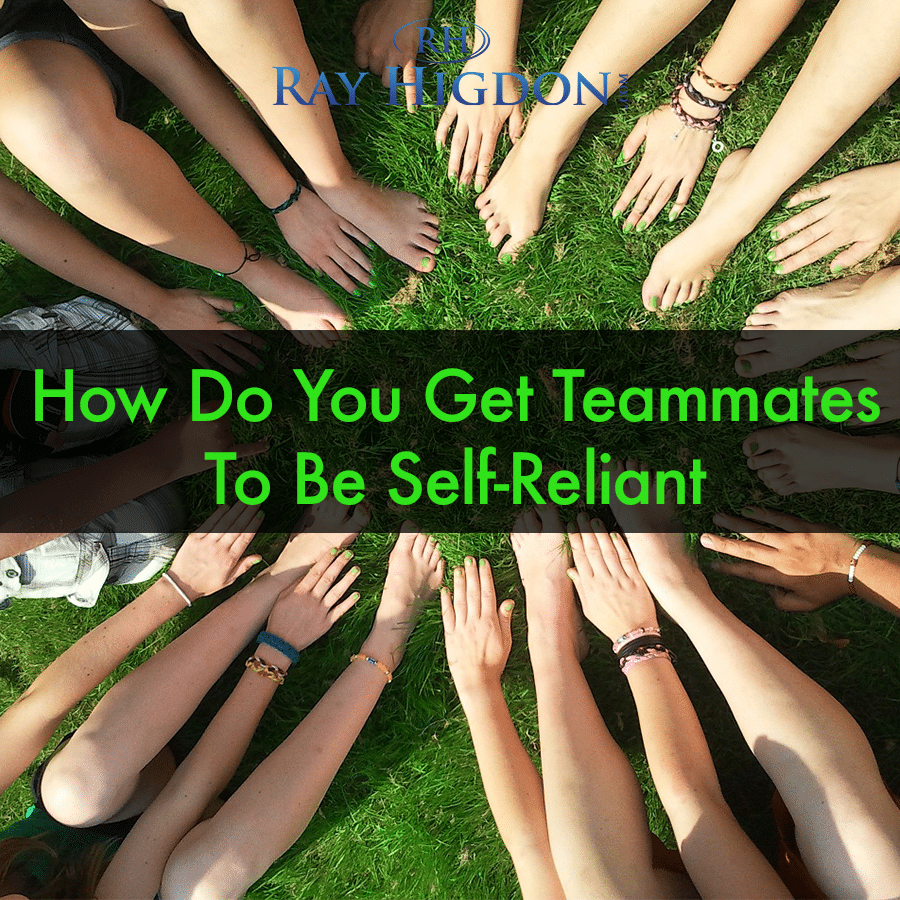Network Marketing Tips: Creating Self Reliant Teammates