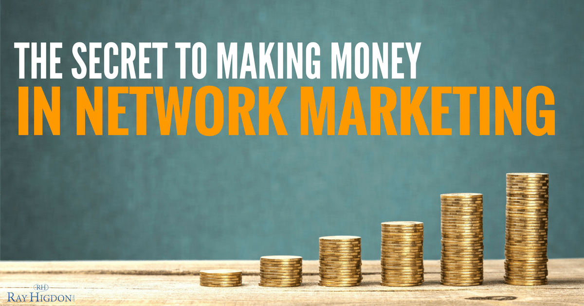 The Secret To Making Money In Network Marketing