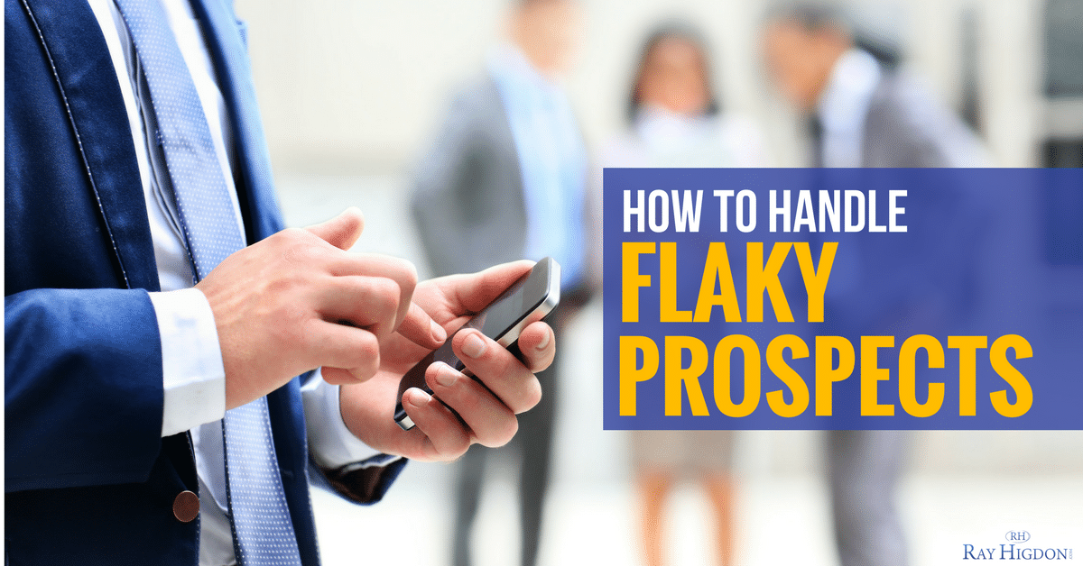 How To Handle Flaky Network Marketing Prospects Who Never Sign Up