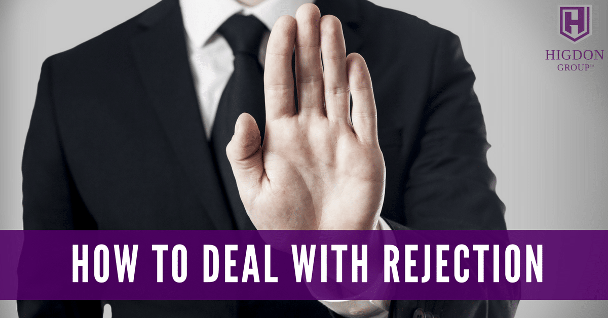 deal with rejection