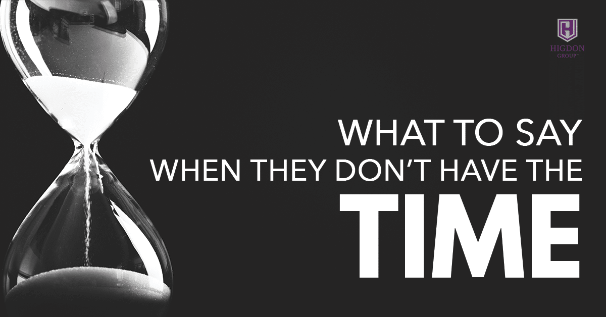 MLM Recruiting: What To Say When They Don’t Have The Time