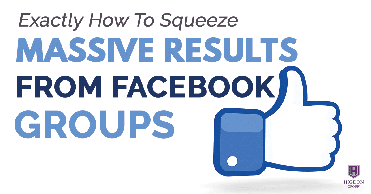 Exactly How To Squeeze Massive Results From Facebook Groups