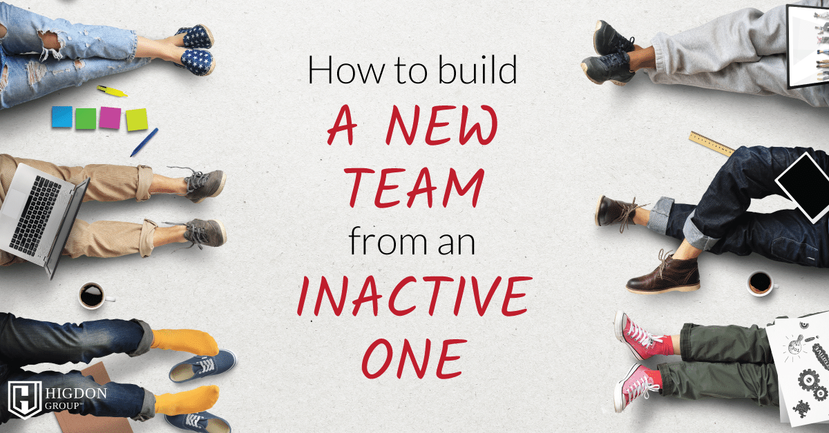 How to Build a New Network Marketing Team From an Inactive One