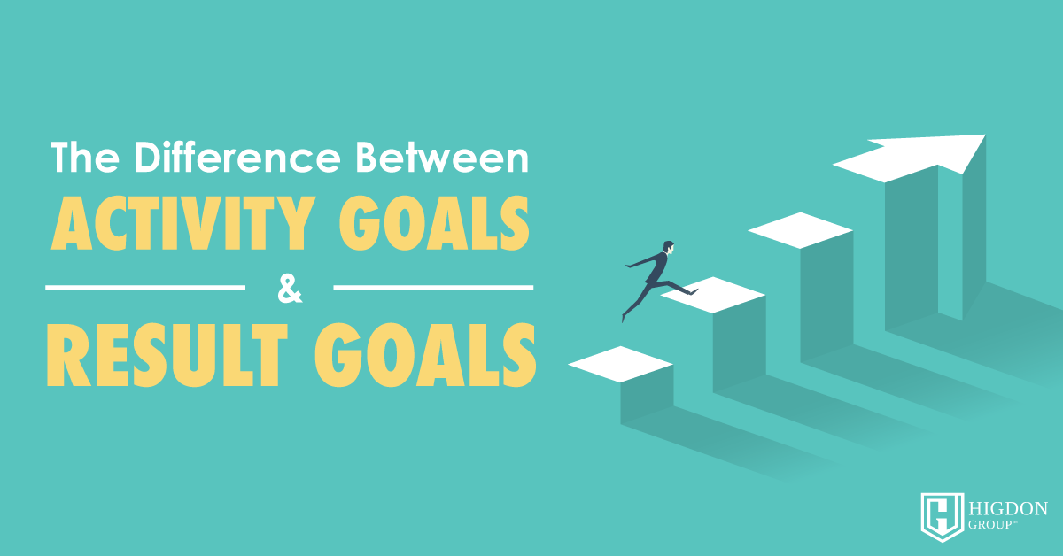The Difference Between MLM Activity Goals and Result Goals